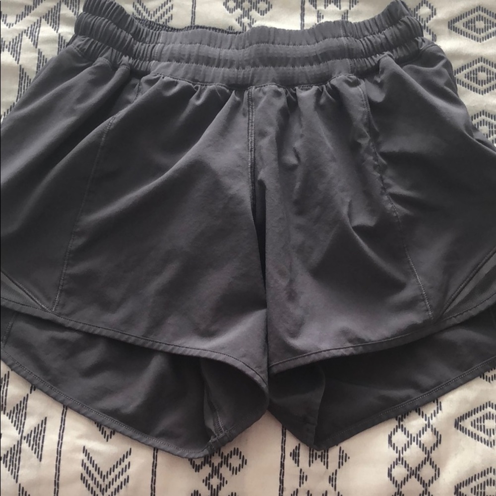 Gray lululemon tracker short